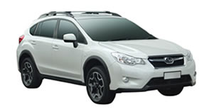 Subaru XV 2012 roof racks  vehicle image